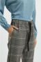 Semicouture Geruite Elastische Taillebroek Brown Dames - Thumbnail 5