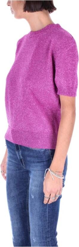 Semicouture Glitter Detail Truien Roze Dames