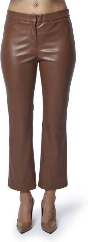 Semicouture Kameelbroek Stijlvol Model Bruin Dames