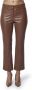 Semicouture Kameelbroek Stijlvol Model Bruin Dames - Thumbnail 2