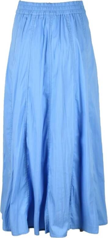 Semicouture Skirts Blauw Dames