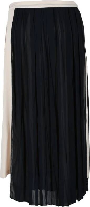 Semicouture Skirts Blauw Dames