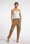 Semicouture Slim-fit Trousers Beige Dames - Thumbnail 2