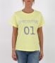 Semicouture t-shirt Yellow Dames - Thumbnail 2