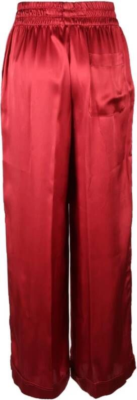 Semicouture Trousers Rood Dames
