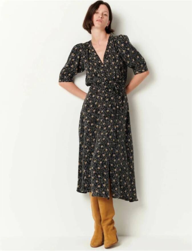 Sessun Bedrukte Giuliana Jurk Multicolor Dames