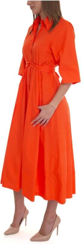 Seventy Chemisier dress Oranje Dames