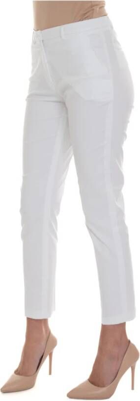 Seventy Cotton trousers Wit Dames