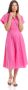 Seventy Effen kleur elastische taille broek White Dames - Thumbnail 14