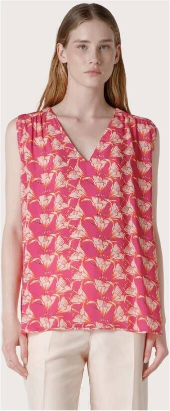 Seventy Sleeveless Tops Roze Dames