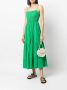 Seventy Venezia lange jurk met gespreide lagen Groen Dames - Thumbnail 2