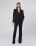 Silvian Heach Oversized Double-Breasted Blazer Black Dames - Thumbnail 3