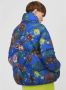 Silvian Heach Oversized bomberjack met afdrukken Blauw Dames - Thumbnail 2