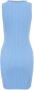 Silvian Heach Daggebreide jurk Blauw Dames - Thumbnail 3