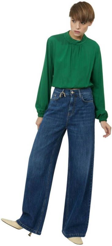 Silvian Heach Jeans een palazzo Blauw Dames