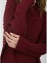 Silvian Heach Stijlvolle Mini Jurk met Golf Patroon Rood Dames - Thumbnail 2
