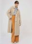 Silvian Heach Hoog getailleerde gestreepte broek Orange Dames - Thumbnail 2