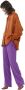 Silvian Heach Overhemd Klassieke Stijl Orange Dames - Thumbnail 3