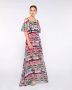 Silvian Heach Off-shoulder maxi-jurk Grace zwart - Thumbnail 3