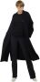 Silvian Heach Oversized jas met riem Zwart Dames - Thumbnail 3