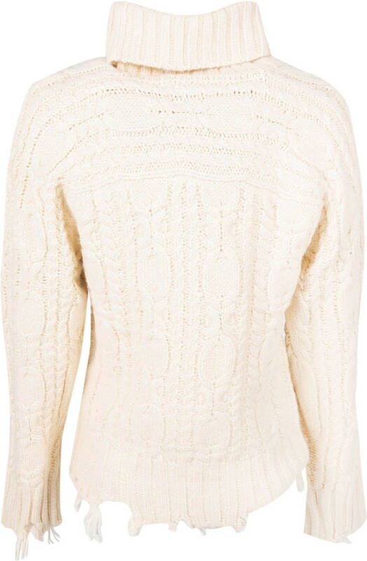 Silvian Heach Coltrui Trui Beige Dames