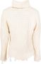 Silvian Heach Coltrui Trui Beige Dames - Thumbnail 2