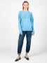 Silvian Heach Crewneck sweater with decoration Blauw Dames - Thumbnail 2