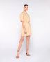 Silvian Heach Korte chemisierjurk met riem Beige Dames - Thumbnail 2