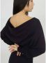 Silvian Heach Short slim dress with neckline Zwart Dames - Thumbnail 4