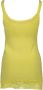 Silvian Heach Elegante gele kanten tanktop Yellow Dames - Thumbnail 2