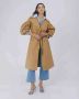 Silvian Heach Women Clothing Trench Coats Beige Noos Beige Dames - Thumbnail 4