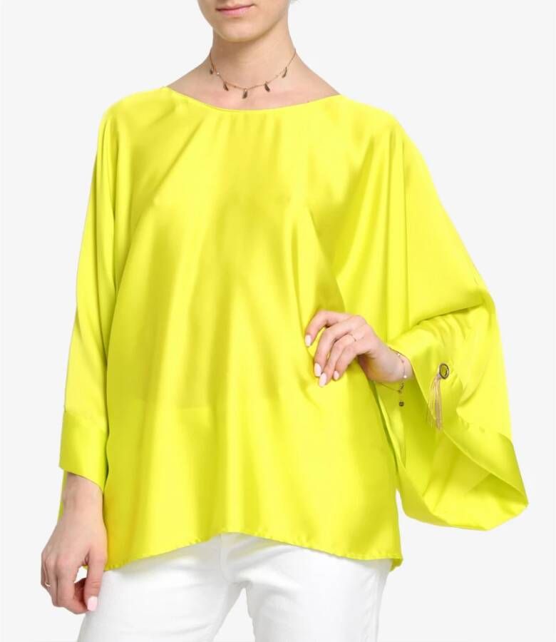 Simona Corsellini Blouses Geel Dames