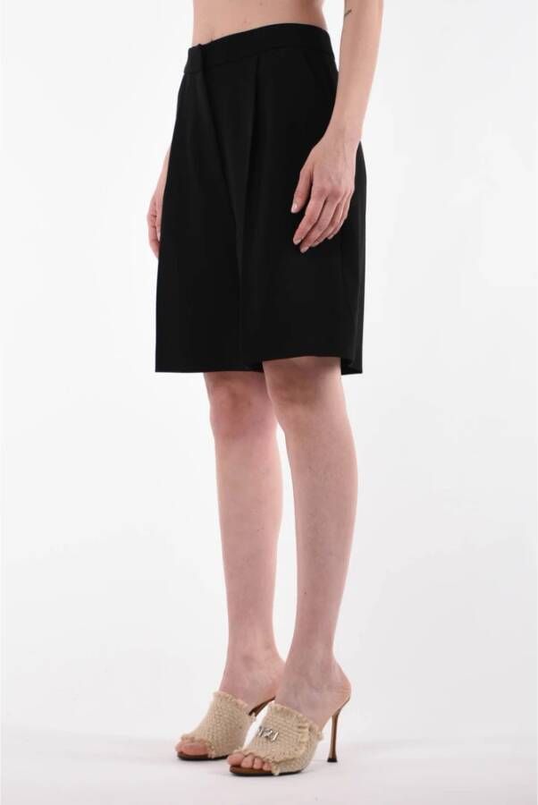Simona Corsellini Casual Shorts Zwart Dames