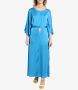 Simona Corsellini Maxi Dresses Blauw Dames - Thumbnail 2