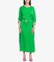 Simona Corsellini Maxi Dresses Groen Dames - Thumbnail 2