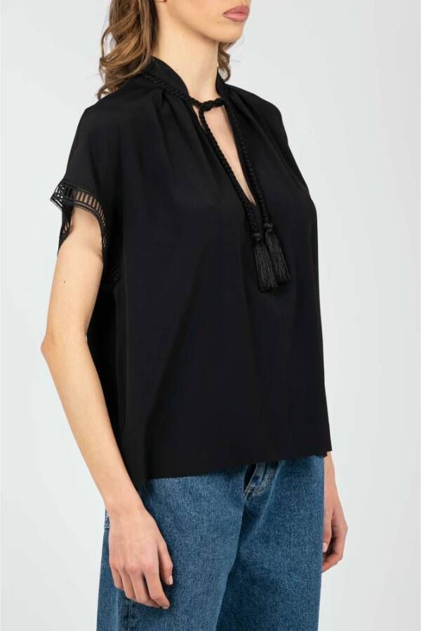 Simona Corsellini Shirt Zwart Dames