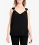 Simona Corsellini Sleeveless Tops Zwart Dames - Thumbnail 2
