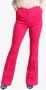 Simona Corsellini Fuchsia Flare Broek Pink Dames - Thumbnail 2