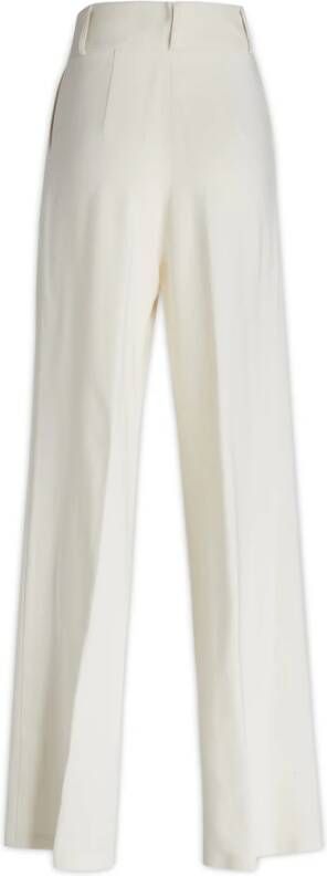Simona Corsellini Wide Trousers Wit Dames