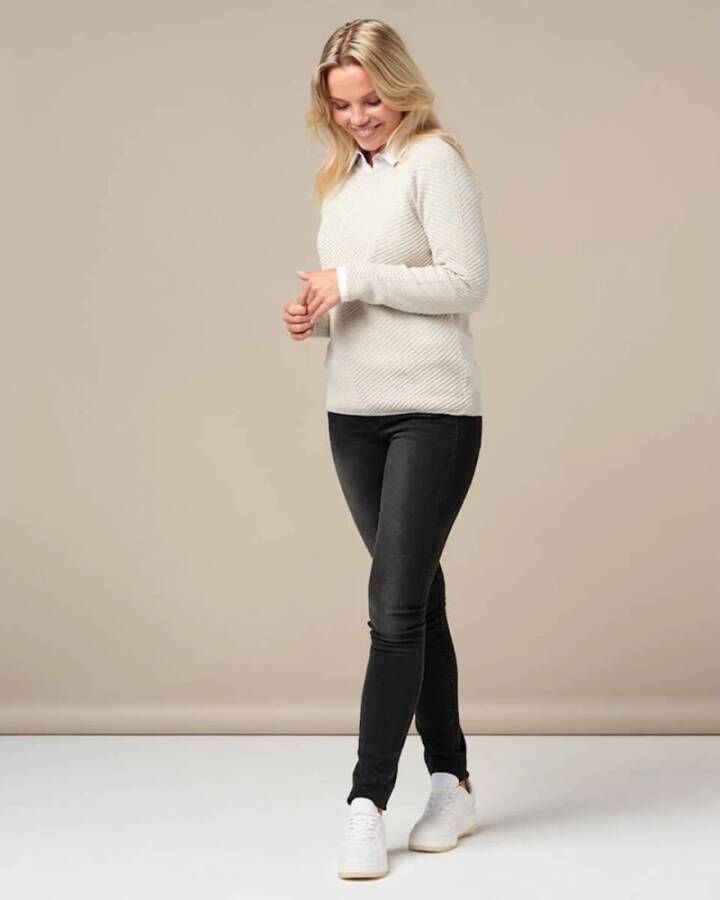 Skovhuus Stijlvolle Pullover Wit Dames