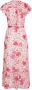 Smashed Lemon Jurk Maxi jurk met volants & bloem 23304 00-450 Roze Dames - Thumbnail 2