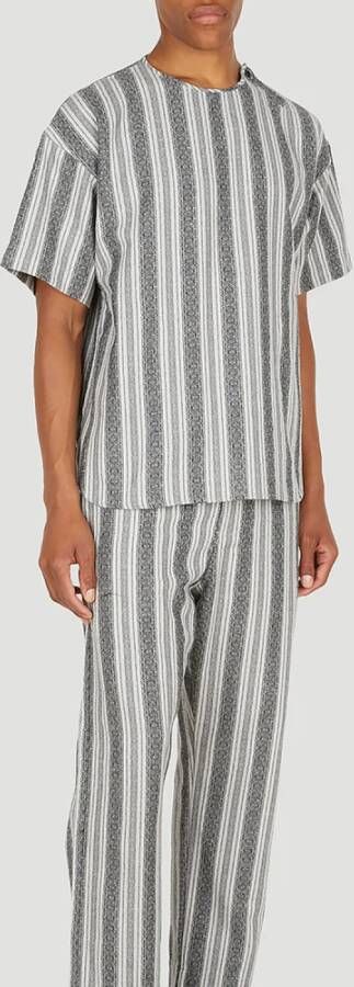 Snow Peak Short Sleeve Shirts Grijs Heren