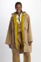 Sofie D'hoore Beige Parka met Gewatteerde Binnenkant Beige Dames - Thumbnail 2