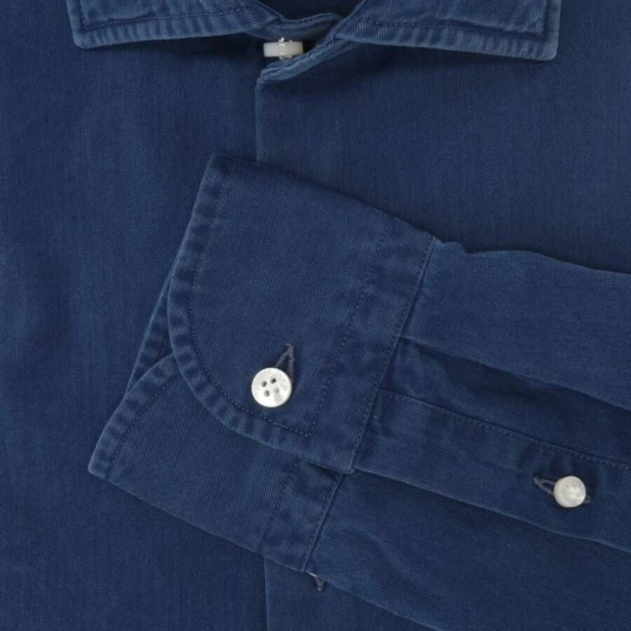 Sonrisa Casual Shirts Blauw Heren
