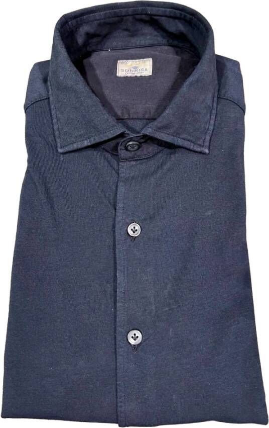 Sonrisa Shirts Blauw Heren