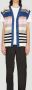 Soulland Gestructureerde V-Hals Vest Multicolor Dames - Thumbnail 2