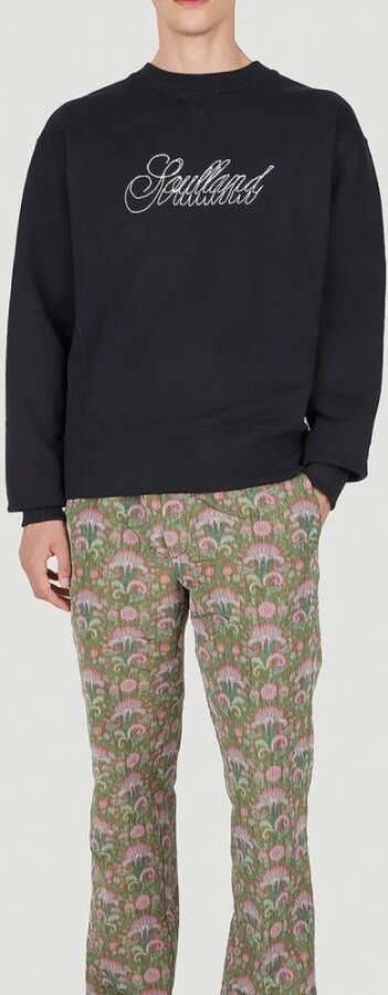 Soulland Sweatshirt Hoodies Zwart Heren
