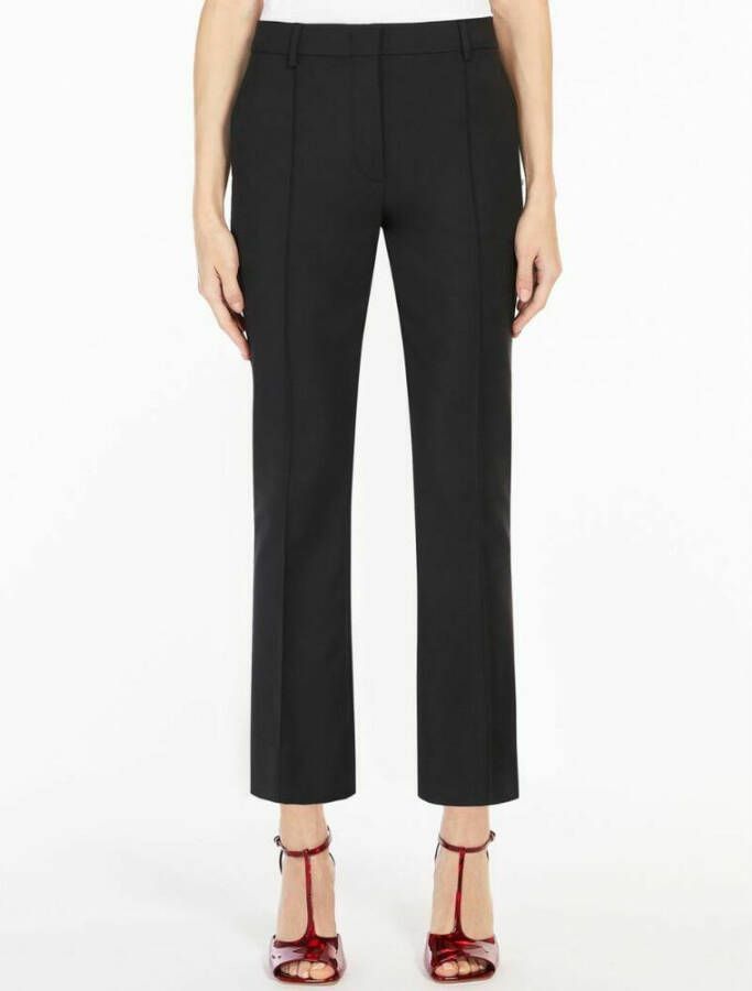 SPORTMAX Chino Zwart Dames