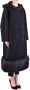 SPORTMAX Jas Zwart Dames - Thumbnail 2