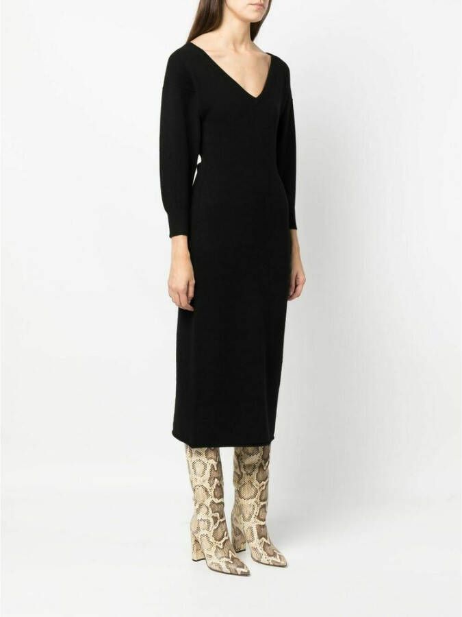 SPORTMAX Midi -jurken Zwart Dames